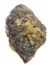 Amethyst Druse mit Achat  Thüringen, Deutschland  Violett 22kg20cm*20cm 8cm 