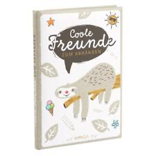 Goldbuch Freundebuch A5 Faultier Happylife Kindergarten Freunde Schule 88 Seiten