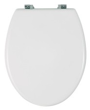 WENKO WC SITZ Toiletten Klo Deckel Deckel Brillen Bali Weiß Badezimmer