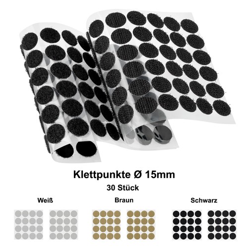 60x klettpunkte selbstklebend - klettpunkte,