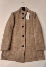 HESSNATUR Damen Jacke Gr 44 Farbe Greige reine Bio Schurwolle NEU