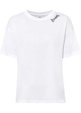 Neu Shirt mit Stickerei Gr. 40/42 Weiß Damen Kurzarmshirt Top Bluse Tunika