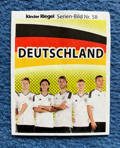 Fußball sticker 58 duplo - nr.,
