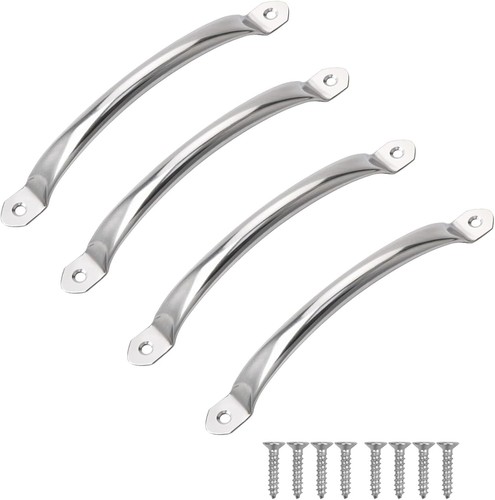Edelstahl schrankgriffe - 4x,