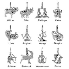 Sternzeichen Anhänger 925
