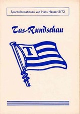 Fussball-Programmheft   71/72   RL    Tasmania 1900 Berlin - Berliner SV