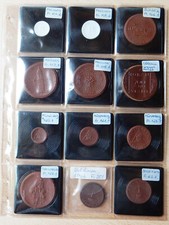 12 Notmünzen aus Steinzeug oder Porzellan z.B. 30 Pfennig 1921 Meissen Fr. 107.2