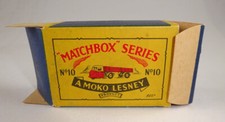 Matchbox Regular Wheels 10B Mechanical Horse leere originale "B" Box