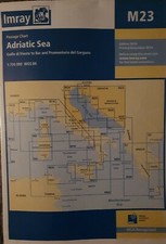 Imray Karte M23  Adriatic Sea