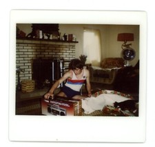 Guy with new gettoblaster