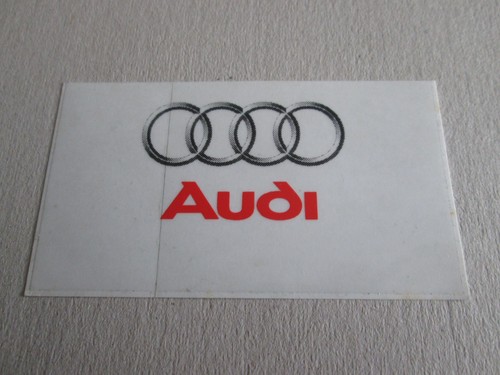 Original aufkleber audi emblem - aufkleber,