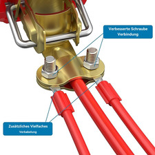 Auto Batteriepolklemmen 2X