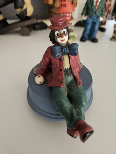 Spieluhr clown von - spieluhr, mit