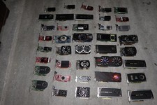 14 kg PC Recycling 40x Grafikkarten GPU Nvidia Quadro AMD Gold Silber Schrott PC
