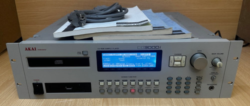 Akai 3000i sampler - cd-3000i, mit