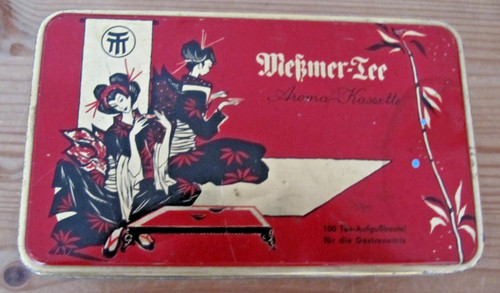 Alte rechteckige meßmer - rechteckige, meßmer-tee