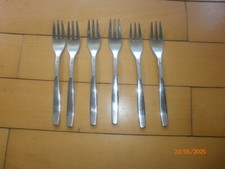 6 Kuchengabel Michelin 18/8