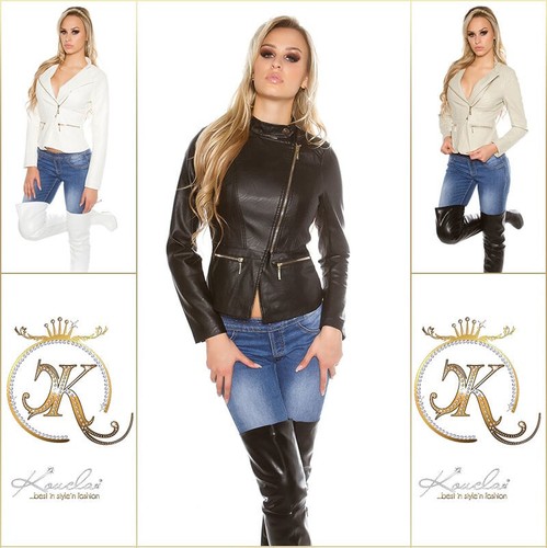 Jacke mit steppung sexy - jacke,
