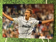 COA Signiertes Foto ZERTIFIKAT Autogramm RAUL Autograph REAL MADRID Signed Photo
