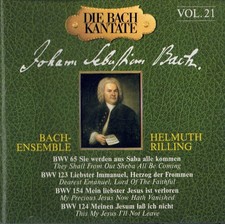 Johann Sebastian Bach Kantaten Rilling Vol.21 (Hänssler Classic, CD)