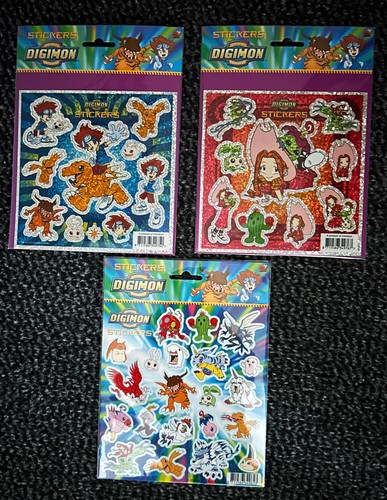 Digimon sticker groß - digimon,