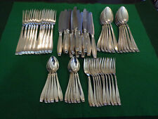 Wilkens Martin 508 Art-Deko Tafelbesteck für 12 Personen 60 Teile Silber 90 TOP