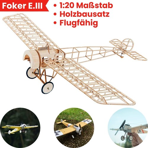 Fokker iii modell flugzeug - e.iii,