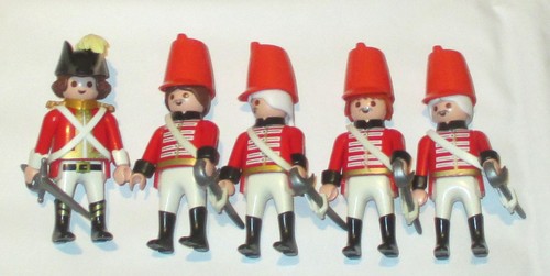 Playmobil rotröcke soldat - rotröcke,