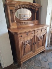 Antikes Buffet ,Spiegel