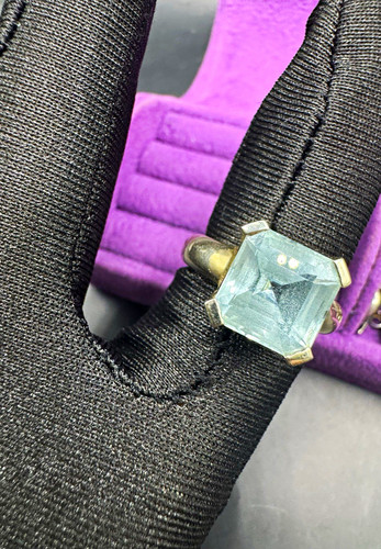 Traumhafter vintage aquamarin - traumhafter,