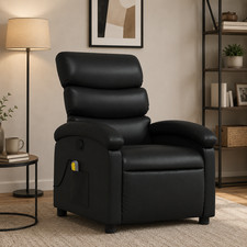 Massagesessel schwarz - massagesessel,