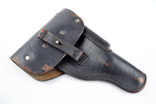 P38 - P1 Pistolentasche Bund Leder Holster schwarz Wehrmacht Typ