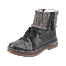 Rieker Damen Boots Grün