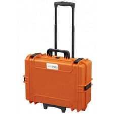 Outdoor Case + Rasterschaum | IP67 Koffer wasserdicht | Roll-Trolley | 50x35x19