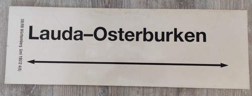 Zuglaufschild cm - zuglaufschild, 61*20