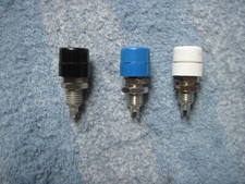 Einbaubuchsen, Laborbuchse, Bananenbuchse, Sicherheitsbuchse, Telefonbuchse, 3St