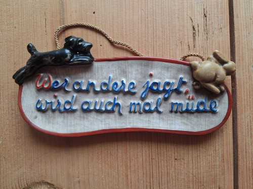 Hummel goebel spruch platte - goebel,