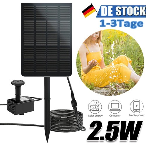 Solarpumpe springbrunnen - solarpumpe,