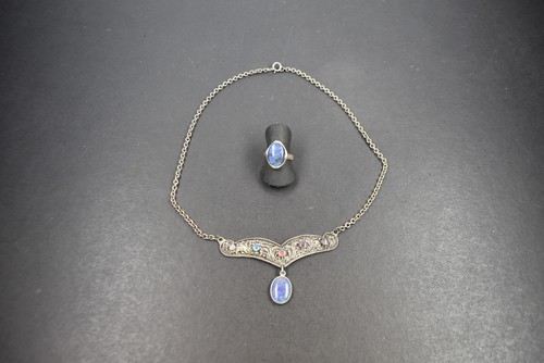 Schmuckset silber 925 collier - schmuckset,