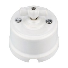 Aufputz Porzellan Retro Rotary