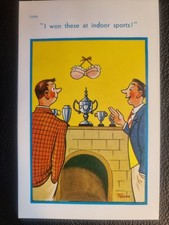 Comic Postkarte um 1950 BH