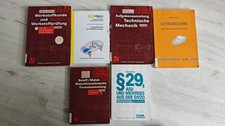 Maschinenbau studium Bücher, Werkstoffkunde, Getriebelehre, Mechanik, StVZO