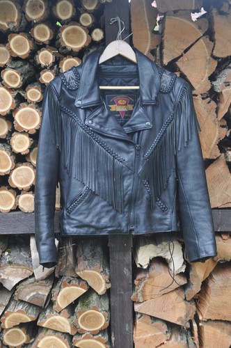 Held jacke leder und - held, fransen