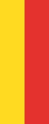 Fahne flagge gelb rot - fahne,