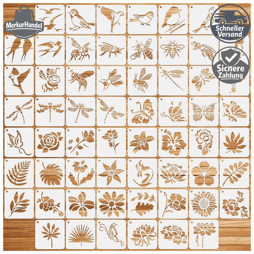 Schablonen set stk diy - set,