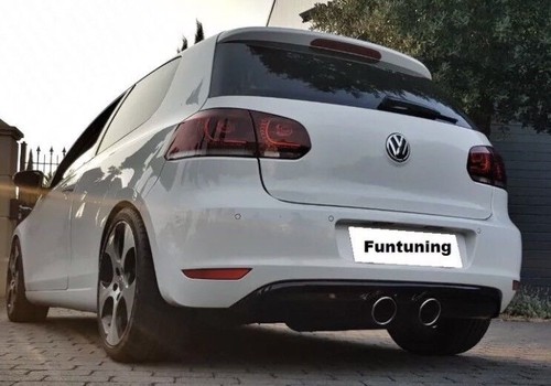 Sportauspuff heckdiffusor - +,