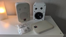 1 Paar JBL Control 1 Pro weiß, passive Studio Monitore, wie neu