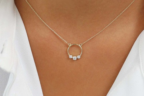 Diamant hals kette collier - kette,