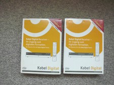 2 Stück Kabel Digital Receiver Premiere - als Bastelware, Ersatzteilspender