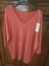 Italy Mode Caschmiroptik Lachs